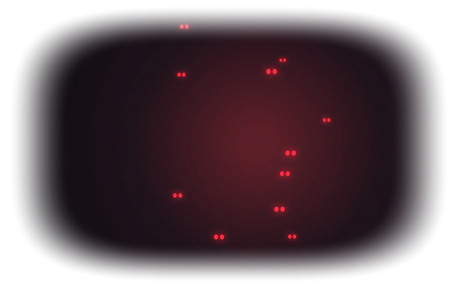 The Black Rabbits Background: red eyes watching from the dark