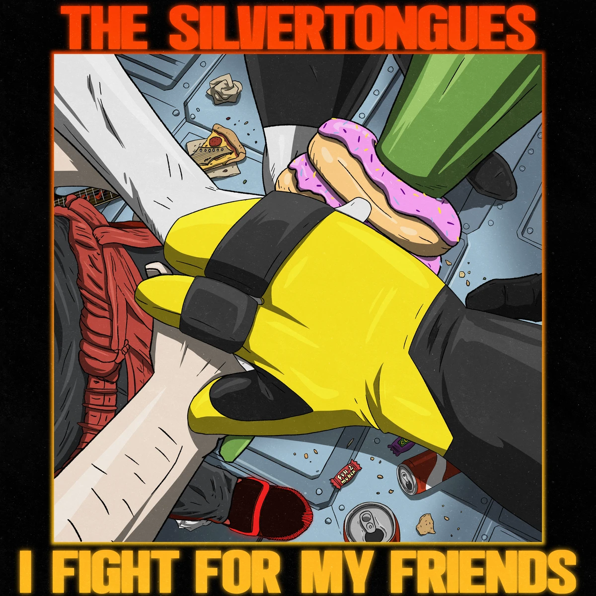 I Fight For My Friends Single Cover