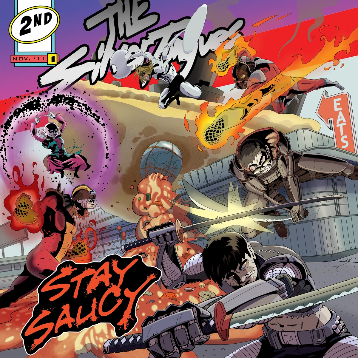 Stay Saucy Album Cover