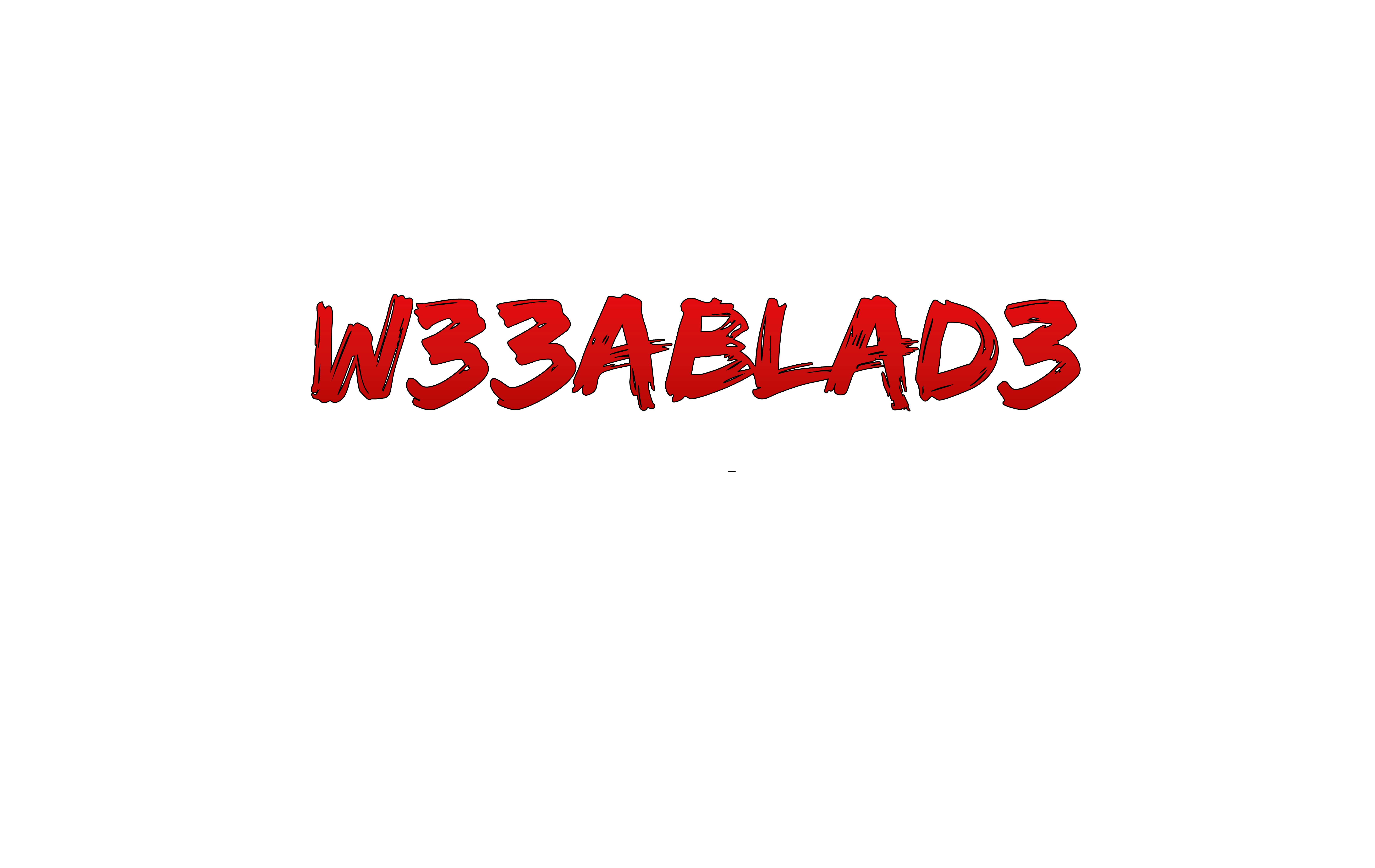 W33ABLAD3 Text